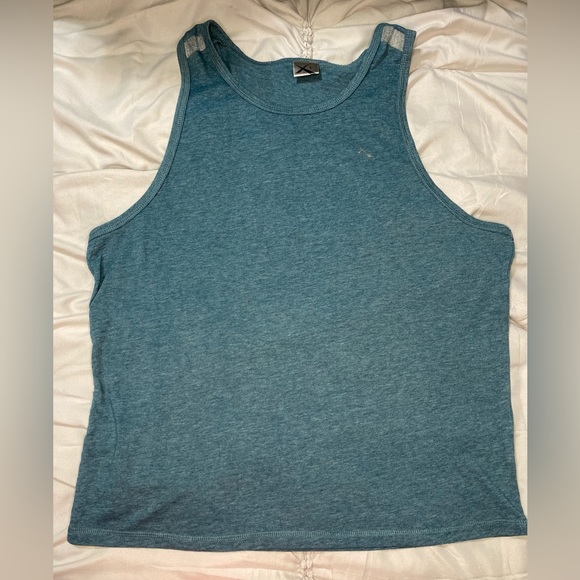 Men’s teal tank top size large - Picture 1 of 4